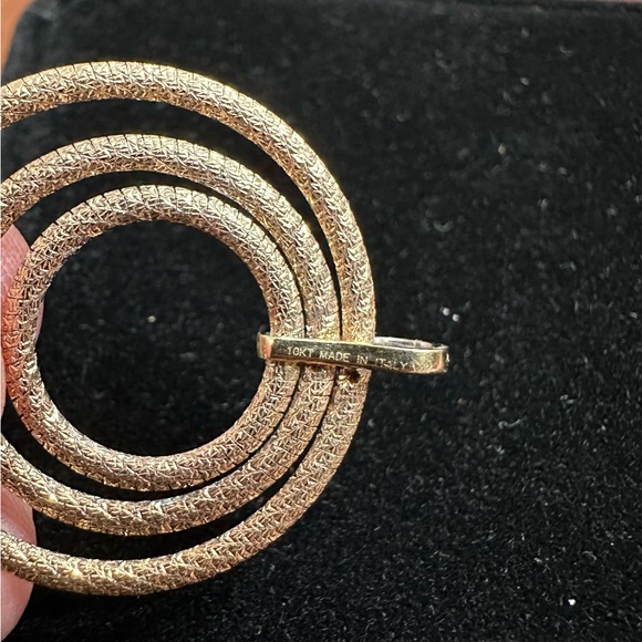 10K Yellow/White Gold Necklace Charm - Picture 7 of 10